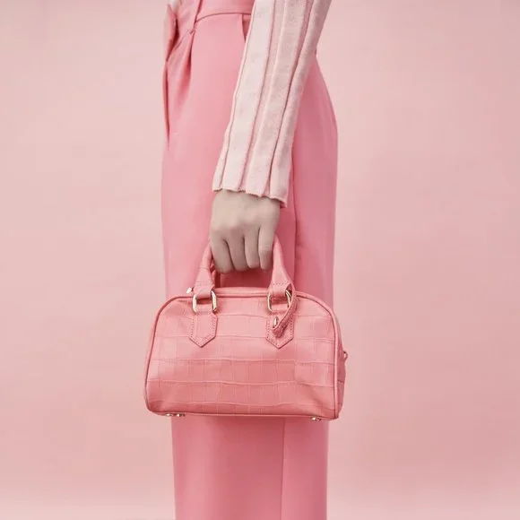 ZARA PINK WIDE LEG MENSWEAR PANTS - Picture 4 of 10